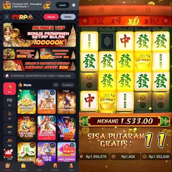 77RP Bonus Member Baru 100%